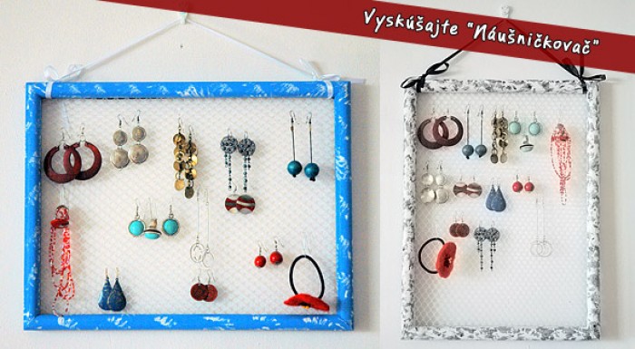 Náušničkovač už od 4,99€. Originálna a praktická pomôcka - vešiak na šperky a bižutériu. Jedinečné uskladnenie vašich šperkov. Možný osobný odber alebo zaslanie poštou.