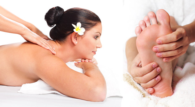 Masáž chrbta alebo nôh v salóne Chanel