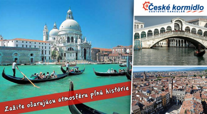 3 dňový zájazd do talianských miest histórie a romantiky. Zažite očarujúcu atmosféru.