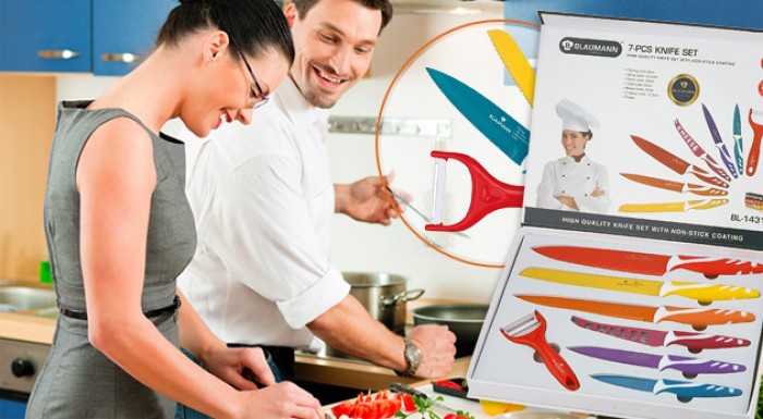 Sada kvalitných nožov Swiss Hufeisen alebo Blauman