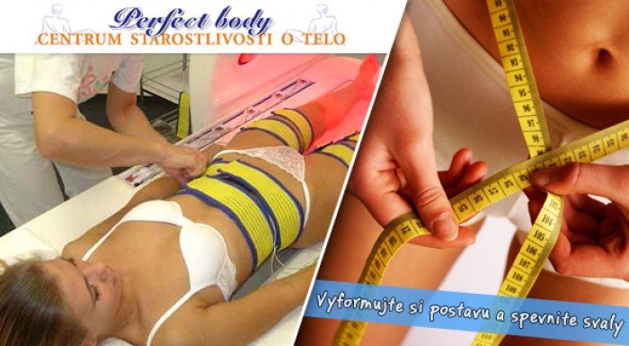Balíček na chudnutie. Vyformujte si postavu, spevnite svaly a znížte svoju nadváhu v salóne Perfect Body.