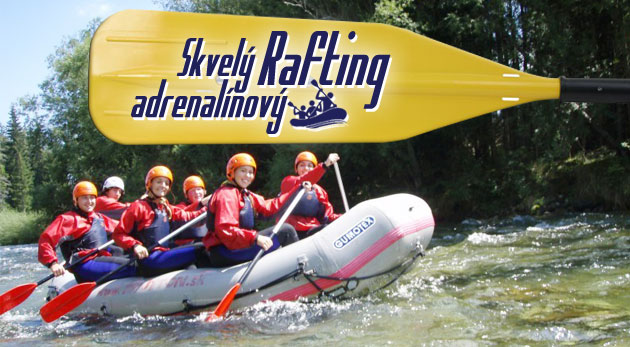 Rafting na 2 hod. - Lipt. Mikuláš, rieka Belá, Váh
