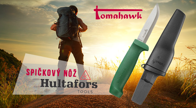 Odolný švédsky nôž Hultafors z uhlíkovej ocele