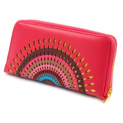 Peňaženka Mandala - ružová