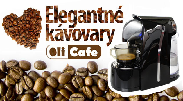 Kávovar Olicafe - automatická a manuálna verzia