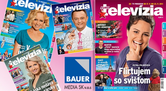 Predplatné časopisu Eurotelevízia - najpredávanejší a najpopulárnejší slovenský televízny týždenník.