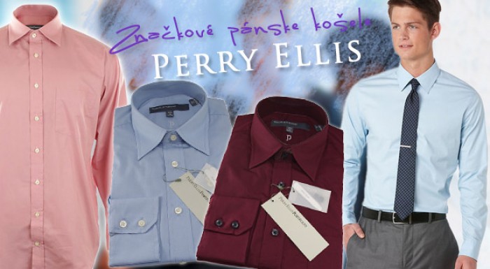 Značkové košele Perry Ellis