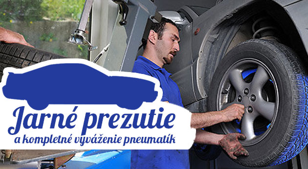 Letné prezutie a kompletné vyváženie