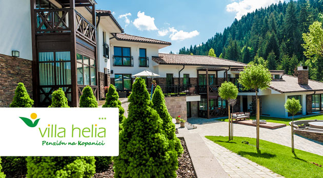 Penzión Villa Helia - nadštandardný 3 dňový pobyt