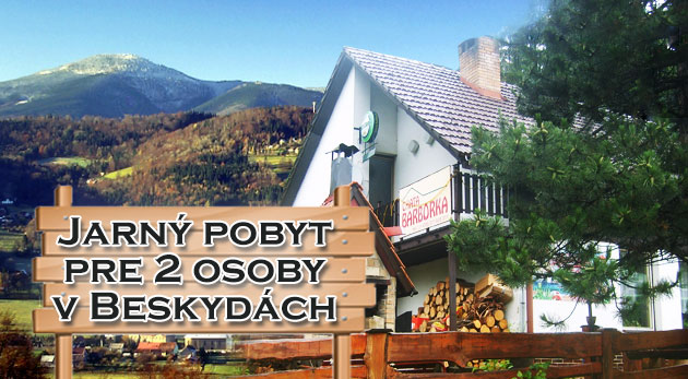 Pobyt na severe Moravy pre 2 osoby s polpenziou