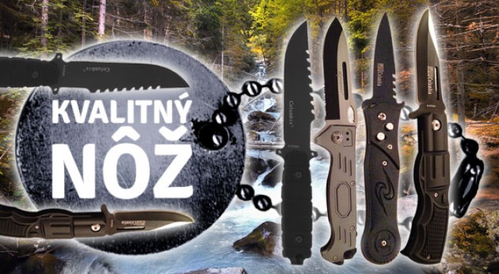 Vreckový nôž alebo kvalitná dýka s pevnou čepeľou