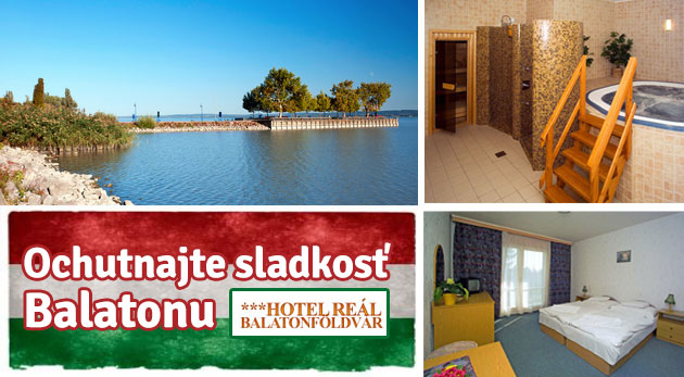 3 dni pre 2 osoby - Hotel REÁL*** na Balatone