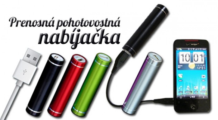 Pohotovostná nabíjačka, 4 vymeniteľné konektory