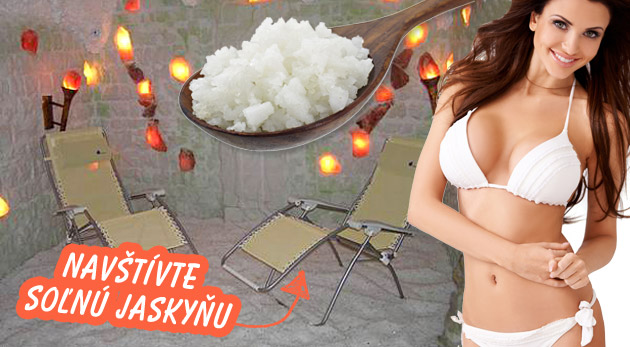 Soľná jaskyňa v Prešove - dva 45-minútové vstupy