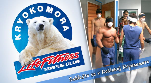 Kryokomora aj s oblečením pre všetkých Košičanov a k tomu jeden iontový nápoj.