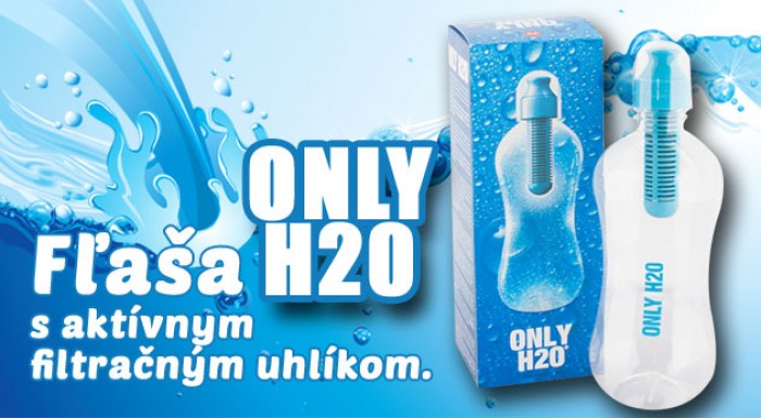 Originálna Only H2O fľaša s filtrom