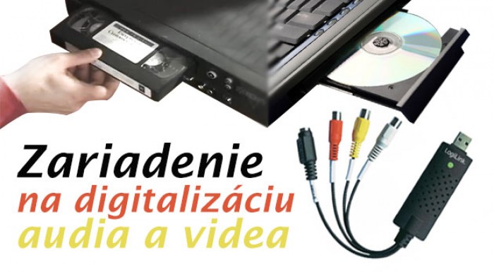 Zariadenie na digitalizáciu audia a videa