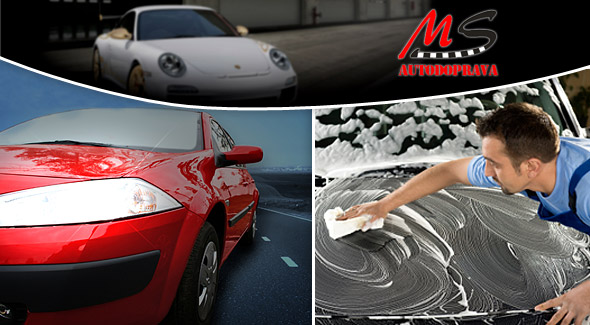 Ručné umytie vozidla - vaše auto bude žiariť čistotou zvonku aj zvnútra.