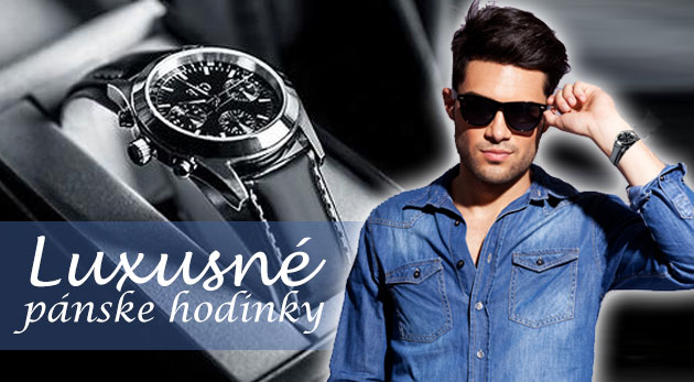Elegantné pánske náramkové hodinky