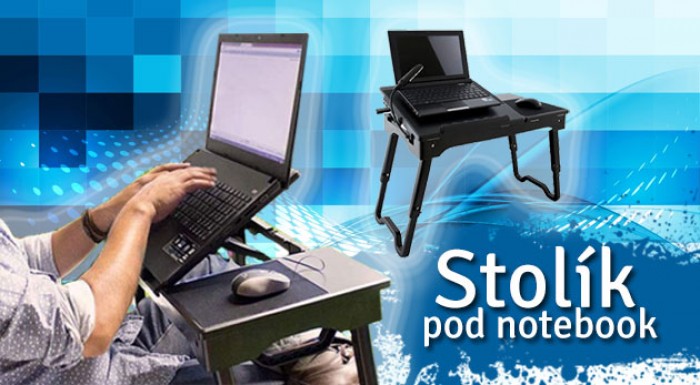 Nastaviteľný stolík pod notebook Laptray Pro®
