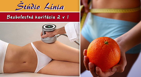 Kavitácia 2 v 1. Vyformujte si svoju postavu a zbavte sa nadváhy.