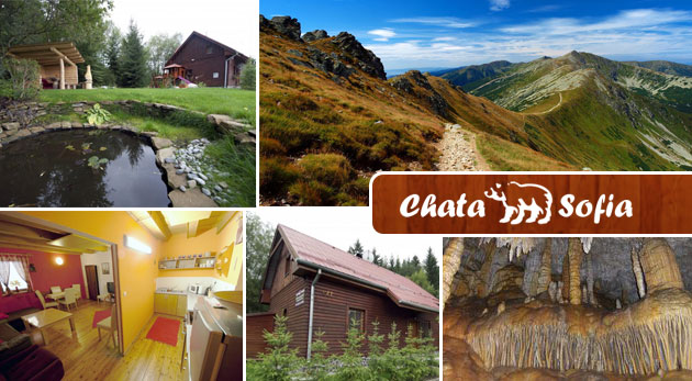 Ubytovanie pre 6 osôb na 1 noc v Chate Sofia