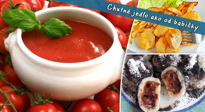 Chutné jedlo ako od babičky s doručením až domov alebo do práce.