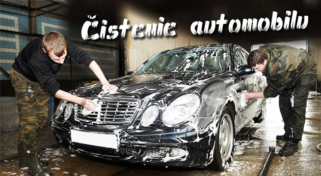 Čistenie automobilu v Ružinove