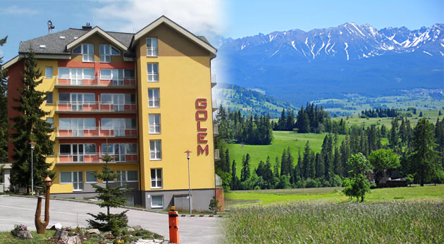 Apartmánový dom Golem - 2 osoby na 4 dni