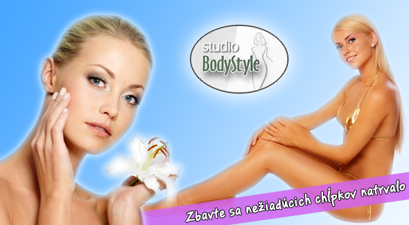 Trvalá epilácia chĺpkov intenzívnym pulzným svetlom.