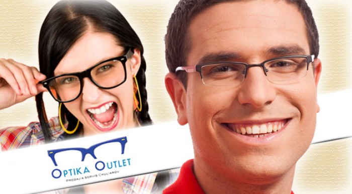 Značkový rám a stenčené odľahčené sklá