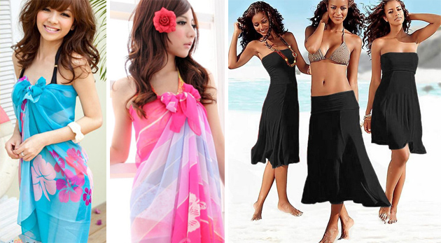 Ľahučké šatky a šaty pre horúce letné dni