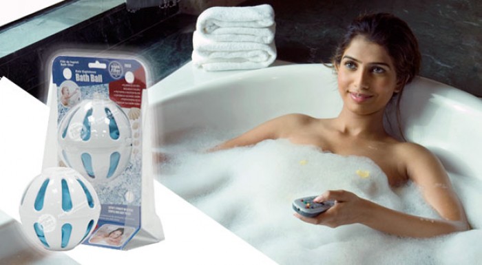 Voda bez chlóru vďaka guli do kúpeľa Bath Ball!