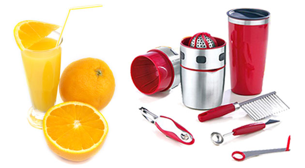 Odšťavovač Pro V Juicer a 4-dielna dekoračná sada