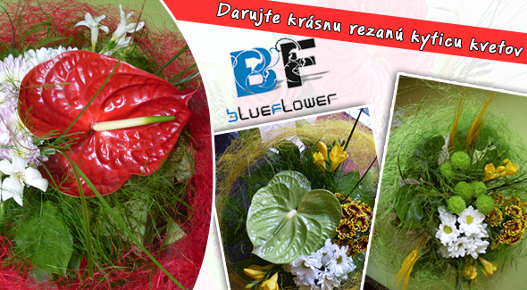 Kytica kvetov aj s dopravou. Potešte vašich blízkych.