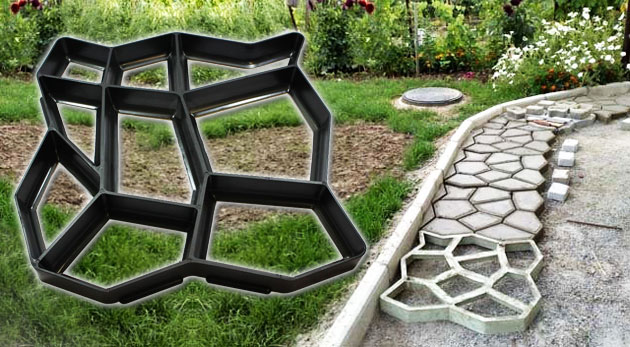 Forma na betónové chodníky - Majster Dláždič