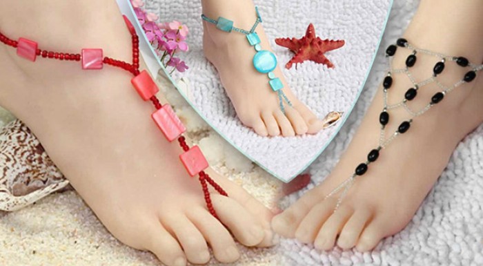 Exkluzívny šperk na nohu