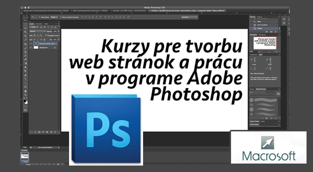 PC kurzy: Tvorba web stránok a Adobe Photoshop