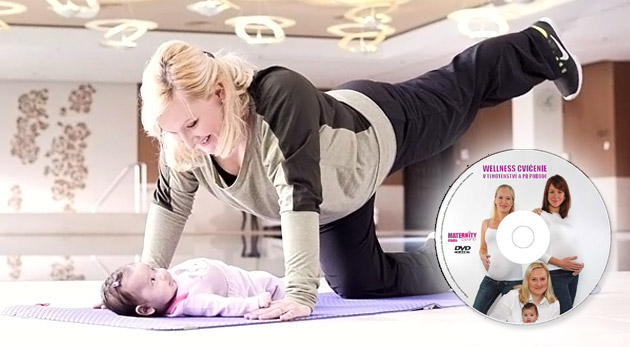 DVD Wellness cvičenie v tehotenstve a po pôrode