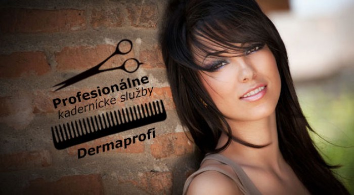 Kadernícke služby v salóne Dermaprofi v Petržalke