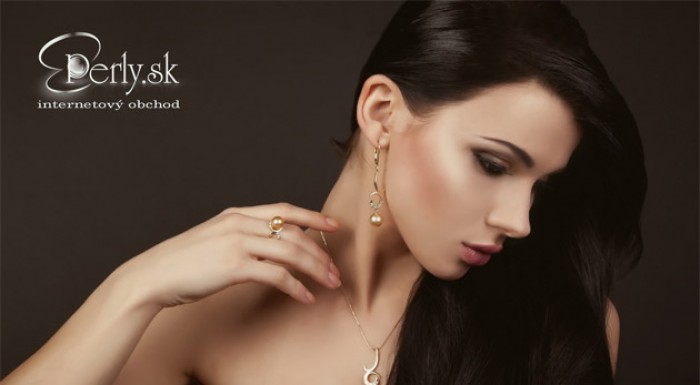 Perlové náušnice v darčekovom balení