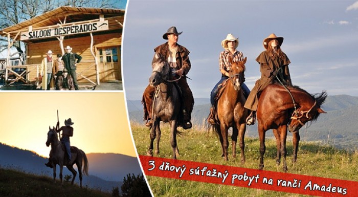 3 dňový súťažný pobyt na Ranchi Amadeus.
