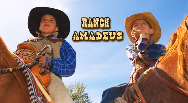 Jazdecký westernový tábor počas leta