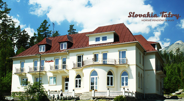 Pobyt s polpenziou v Penzióne Karpatia v Tatrách