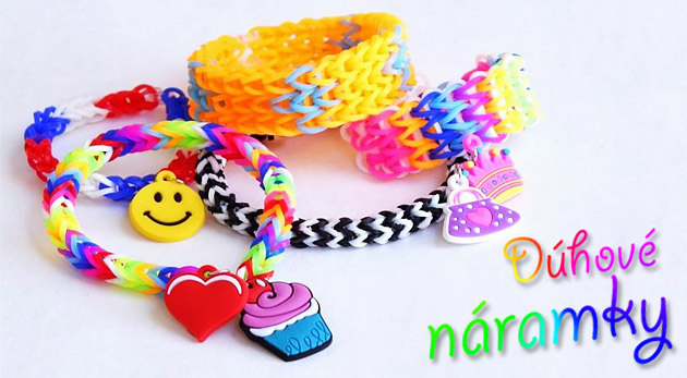 Výnimočná súprava na vytváranie dúhových náramkov