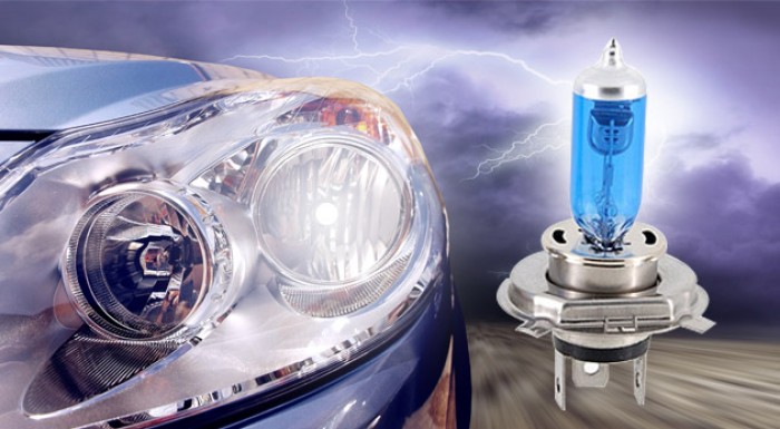 Žiarovky H7 alebo H4 s xenónovým efektom