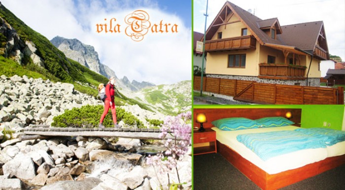 Penzión Vila Tatra - 3-dňový pobyt pre 2 osoby