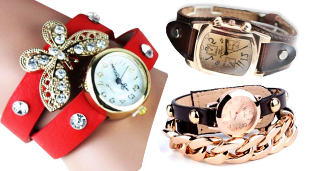 Ozdobné hodinky s náramkom - klasika i originalita