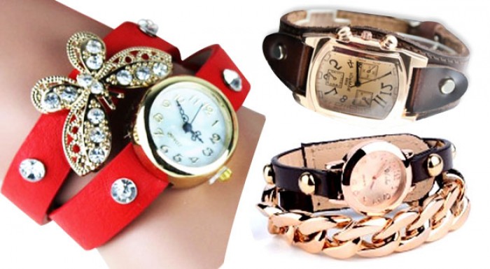 Ozdobné hodinky s náramkom - klasika i originalita