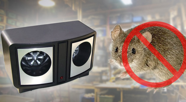 Odpudzovač hlodavcov dual sonic